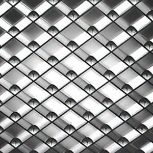 Parasquare 1® Small Cell Low Glare Parabolic Louver – Ceiling Style