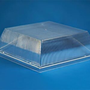 Security Enclosures-Clear Acrylic, Frost, Polycarb – 10.63″L x 10.63″W x 4.01″H