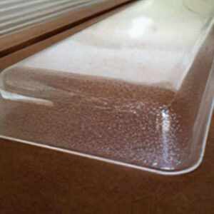 8′ Vapor Tight Replacement Lens # VT296-102 – 7-7/16″ X 101-15/16″ X 2-7/16″