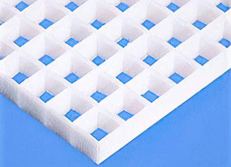 Eggcrate 1:2″ Thickness – White Styrene or Acrylic – 23-5:8″ x 47-5:8″