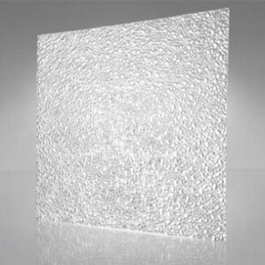 Clear Cracked Ice Acrylic Sheet .065″ – 23-3/4″ x 47-3/4″