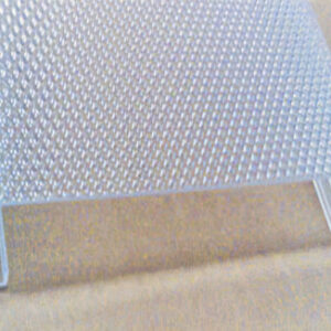 Clear Prism Acrylic # 300-2 Wrap Diffuser – 8-7/8″ x 1-1/2″ x 47-7/8″; 7-7/8″ H-H; “J” Hook