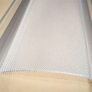 Clear Prism Acrylic # 400-2 Wrap Diffuser – 6-7/8″ x 1-1/4″ x 47-15/16″; 8-5/16″ H-H