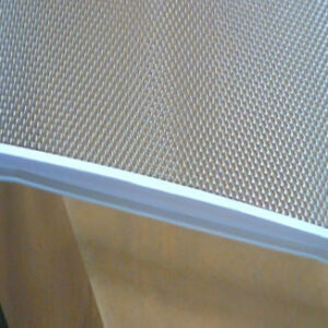 Clear Prism Acrylic # 440LB W/ White End Cap Wrap Diffuser – 15-1/2″ x 1-7/8″ x 47-5/8″; 12-7/8″ H-H; “J” Hook