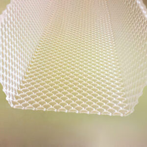 Clear Prism Acrylic # AD-CPA-4 Wrap Diffuser – 4-1/2” x 2-5/8” x 48”