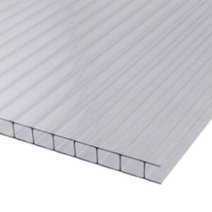 Twinwall Clear Polycarbonate – 6mm & 8mm – Cut to Size