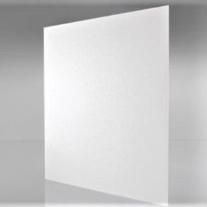 White Acrylic Textured Finish .080 – 23-3/4″ X 47-3/4″