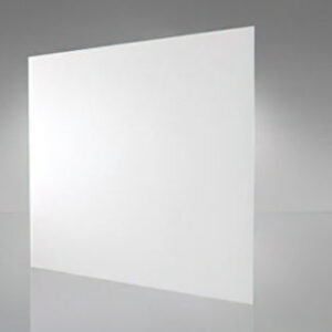 White Satin (2447) Glossy Smooth Finish Acrylic .125 – 23-3/4″ x 47-3/4″