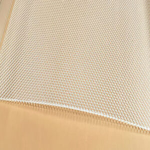 lear Prism Acrylic # 100-4 Wrap Diffuser – 15-5/8″ x 1-11/16″ x 47-15/16″; 14-3/4″ H-H; “J” Hook